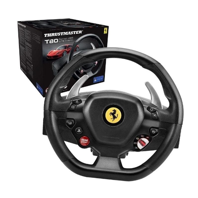t80 ferrari 488 gtb edition racing wheel for playstation 4