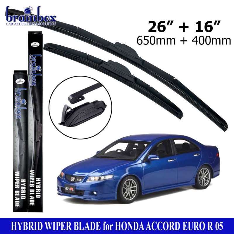 2005 honda accord windshield wiper size deals