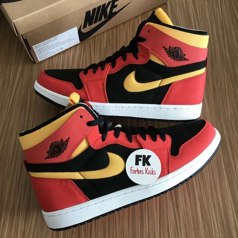 Sepatu All Red Jordan Suede Air Jordan High Zoom CMFT Black