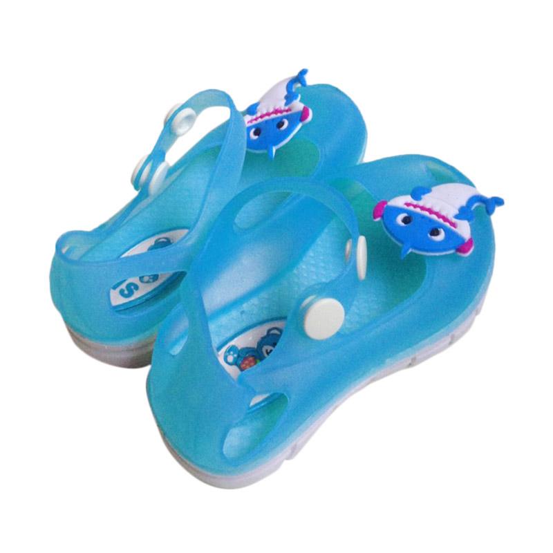 baby shark flip flops