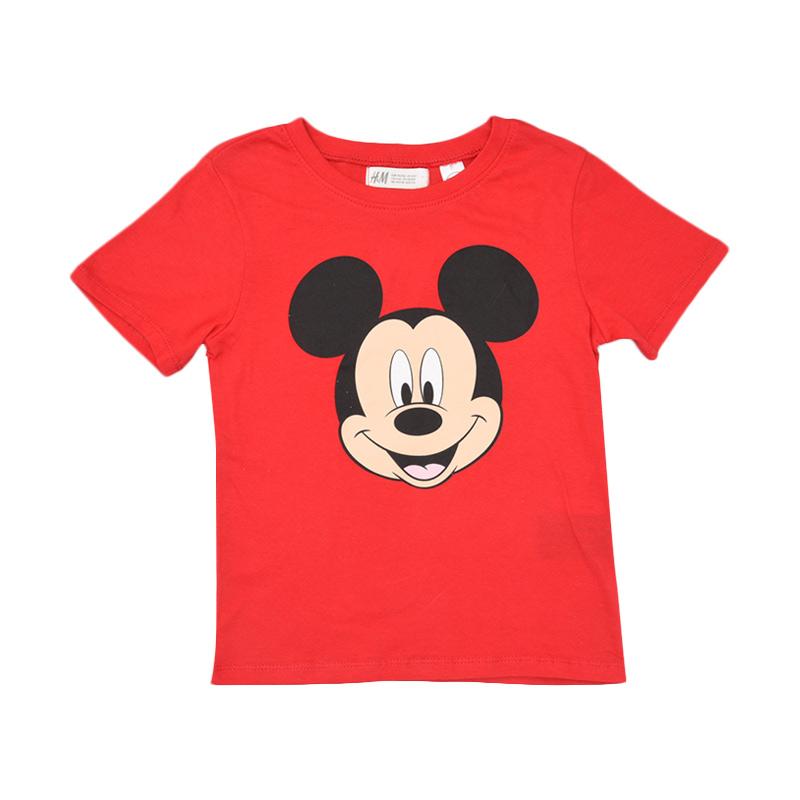 H\u0026M JP 58 Disney Mickey Mouse T- Shirt 