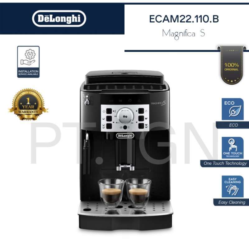 Promo DELONGHI ECAM22.110.B MAGNIFICA COFFEE MAKER MESIN KOPI ECAM 22 110 B  di Seller Cakrawala Store - Kota Jakarta Barat, DKI Jakarta | Blibli