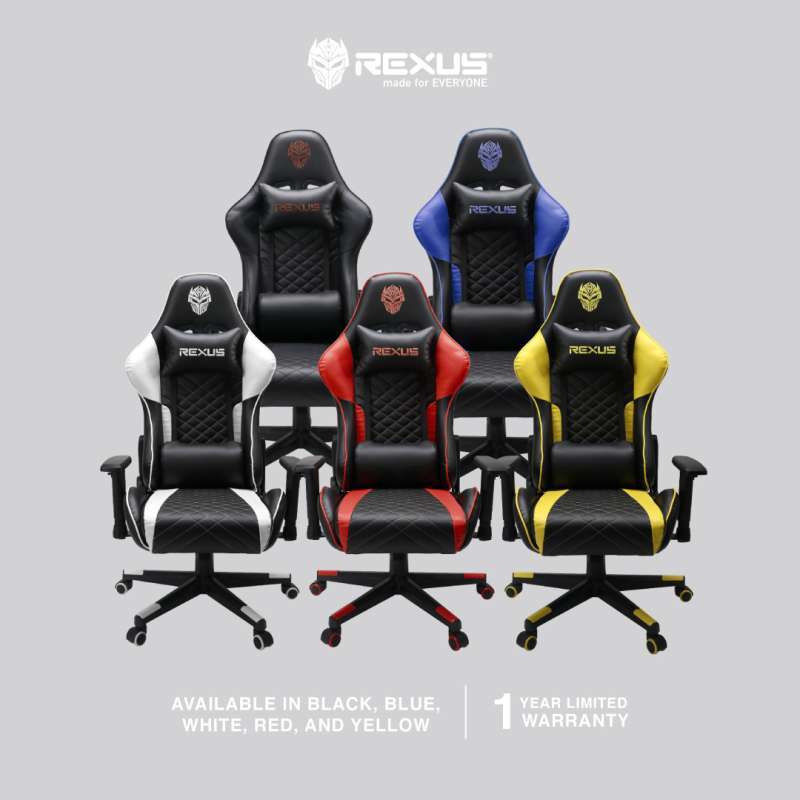 Rexus gaming chair rgc hot sale r50 black red