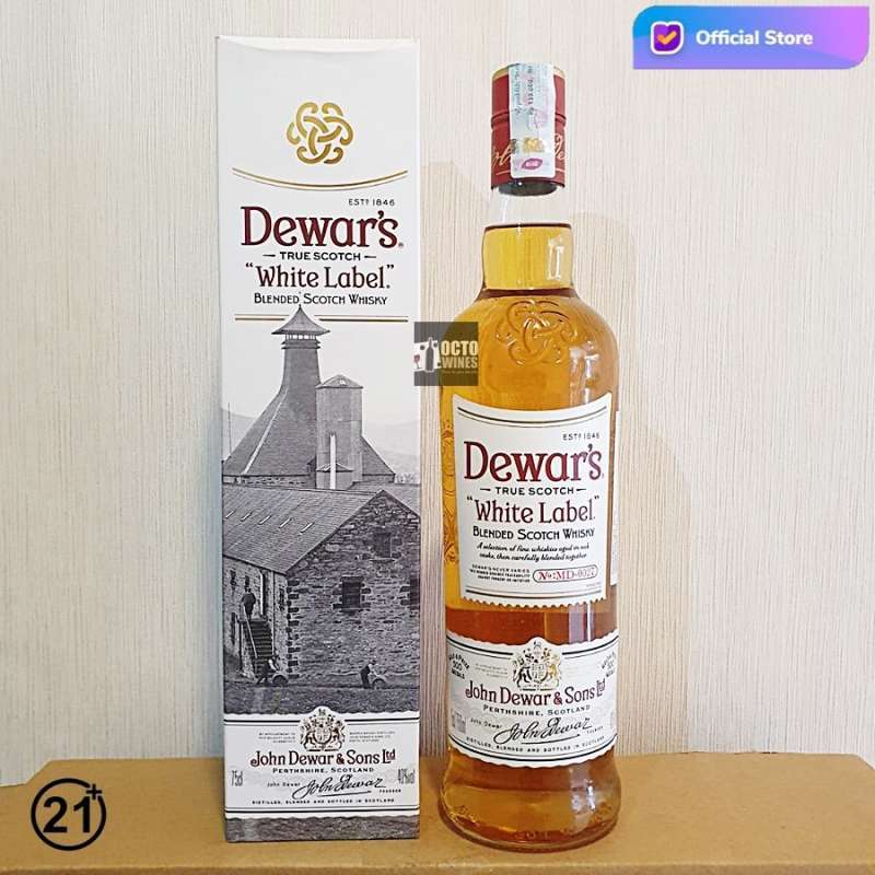 Jual ORIGINAL ASLI ORI Dewar Dewars White Label Blended ...