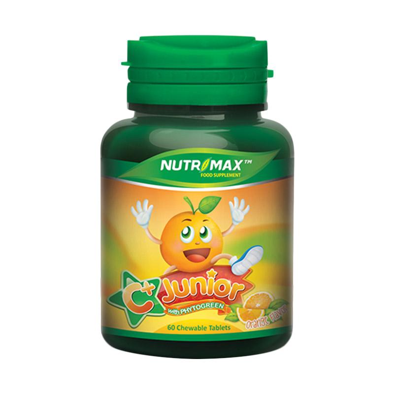 Nutrimax C Junior With Phytogreen Isi 60 Phyto Green Vitamin Untuk Buat Penambah Menambah Daya Tahan Kekebalan Stamina Tubuh Sistem Imun Anak Alami