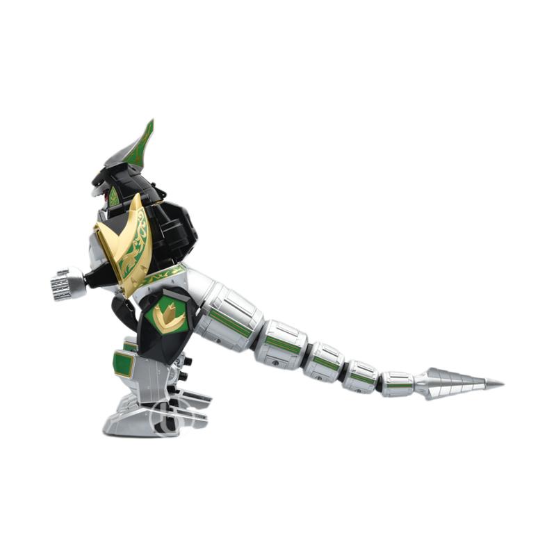 Bandai Power Rangers Deluxe Dragonzord & Green Ranger Toy for sale online 