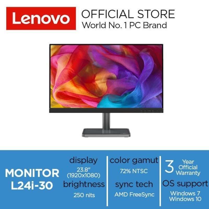 Jual TERBAIK – Monitor Lenovo L24i-30 