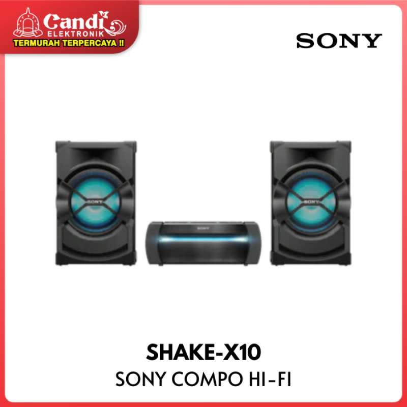 Promo SONY COMPO HI FI SHAKE X10 SHAKEX10D DVD Bluetooth SHAKE