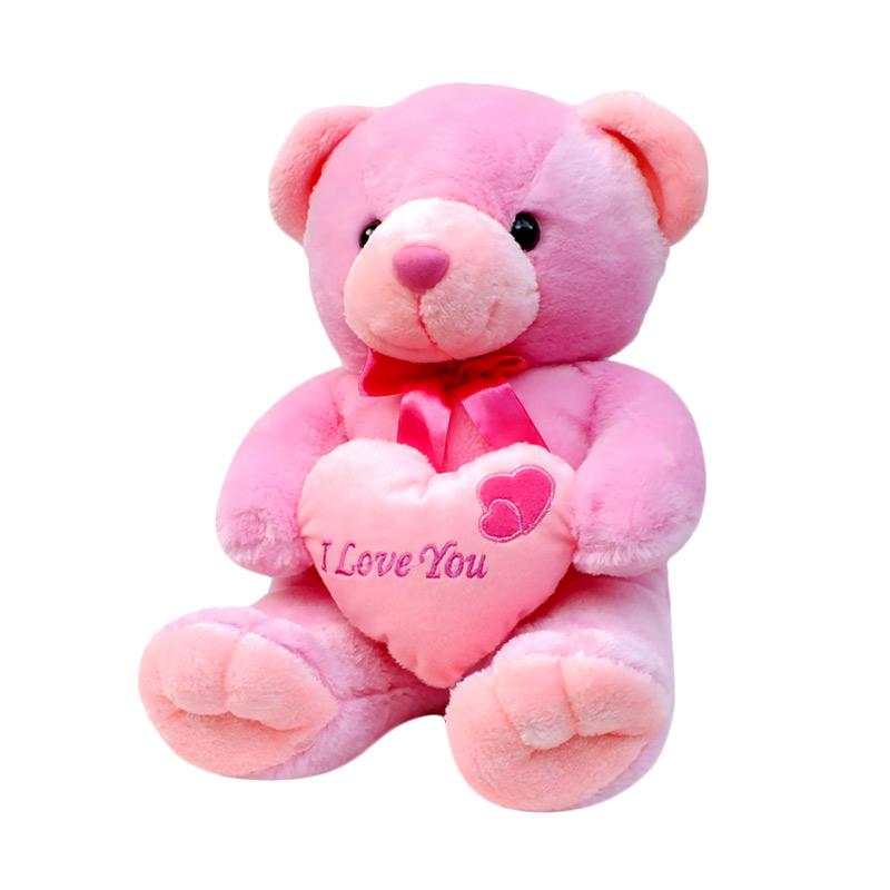 pink stuffed bear