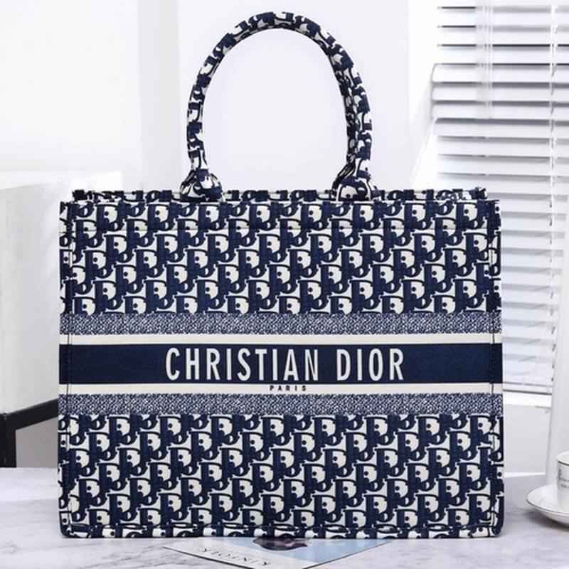 Jual Tas Tote Bag Christian Dior Tas Kanvas Wanita Christian