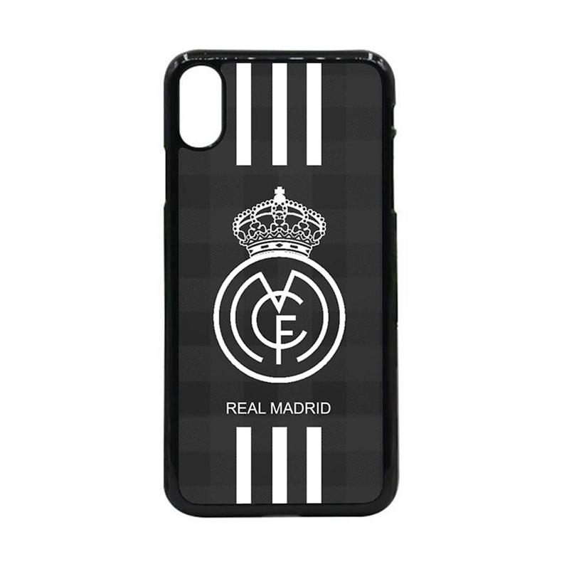 Jual Indocustomcase Soccer Real Madrid Fc Logo 12 2d Softcase Casing For Apple Iphone Xr Online November 2020 Blibli Com