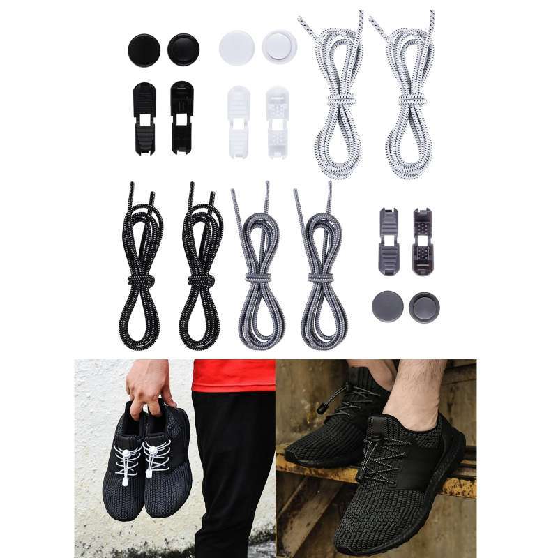 elastic toggle laces