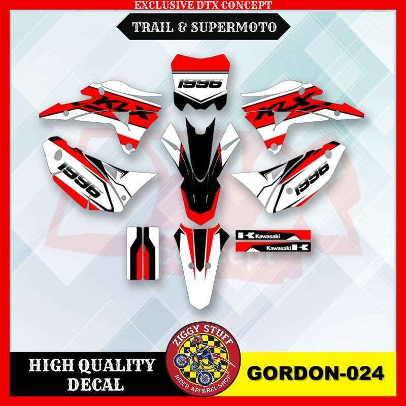 Jual Decal klx gordon decal gordon decal klx gordon full body ...