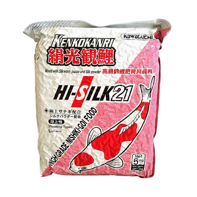 Jual Hi Silk 21 Kenkokanri Made In Japan Premium Koi Food 5 Kg Size L Online Desember 2020 Blibli