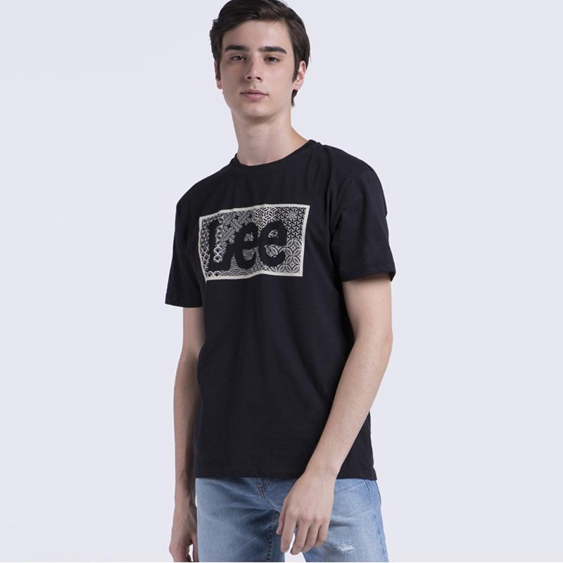 Jual Lee T-Shirt Pria - Black 