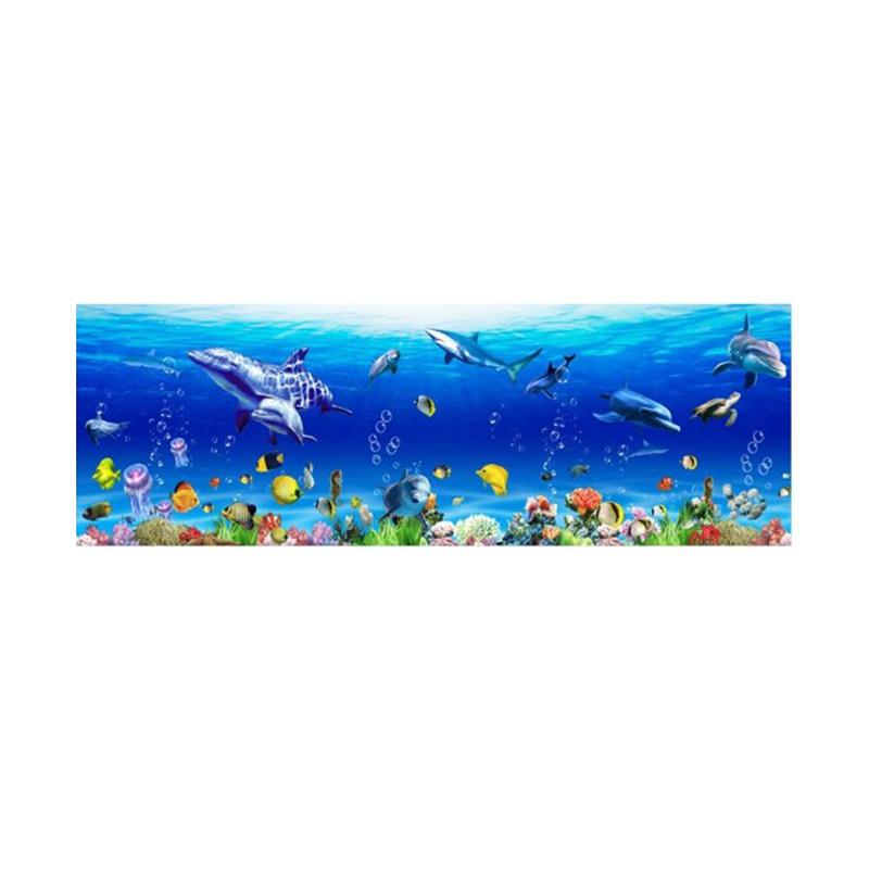 Get Wallpaper Jual Bluelans Diy Removable Modern Sea World Theme Wall Sticker For iPhone
