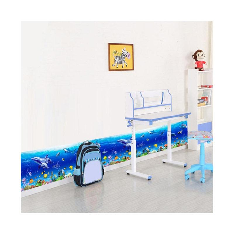 Jual Bluelans Diy Removable Modern Sea World Theme Wall Sticker Bathroom Online November 2020 Blibli Com