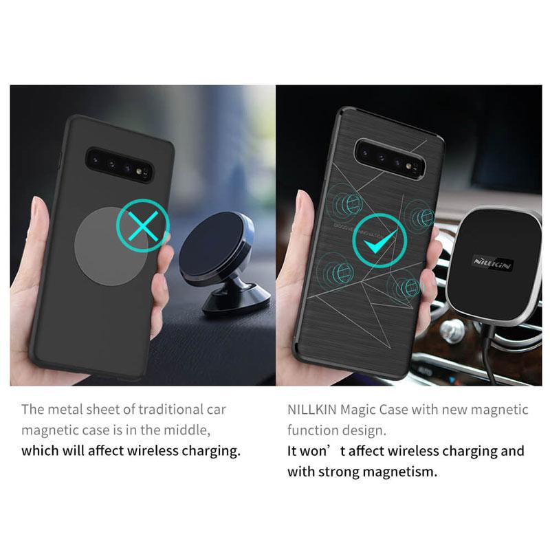 Wireless Charging S10 Magnetic Phone Case Luxury For Magsafe