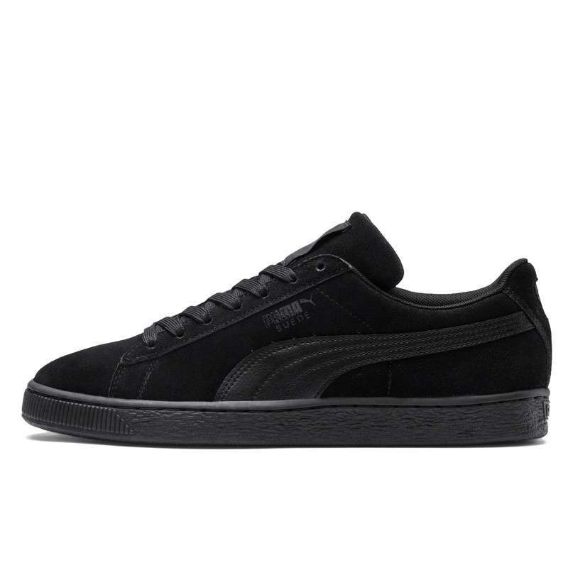 puma suede full black