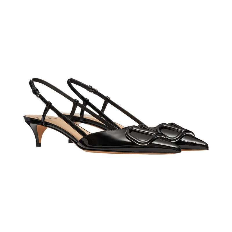 vlogo slingback pumps