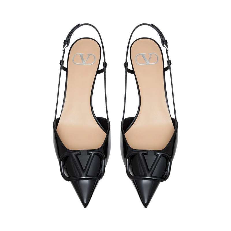 vlogo slingback pumps
