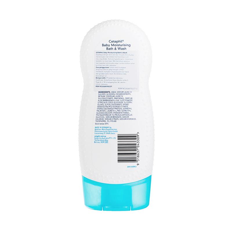 manfaat cetaphil baby moisturising bath and wash
