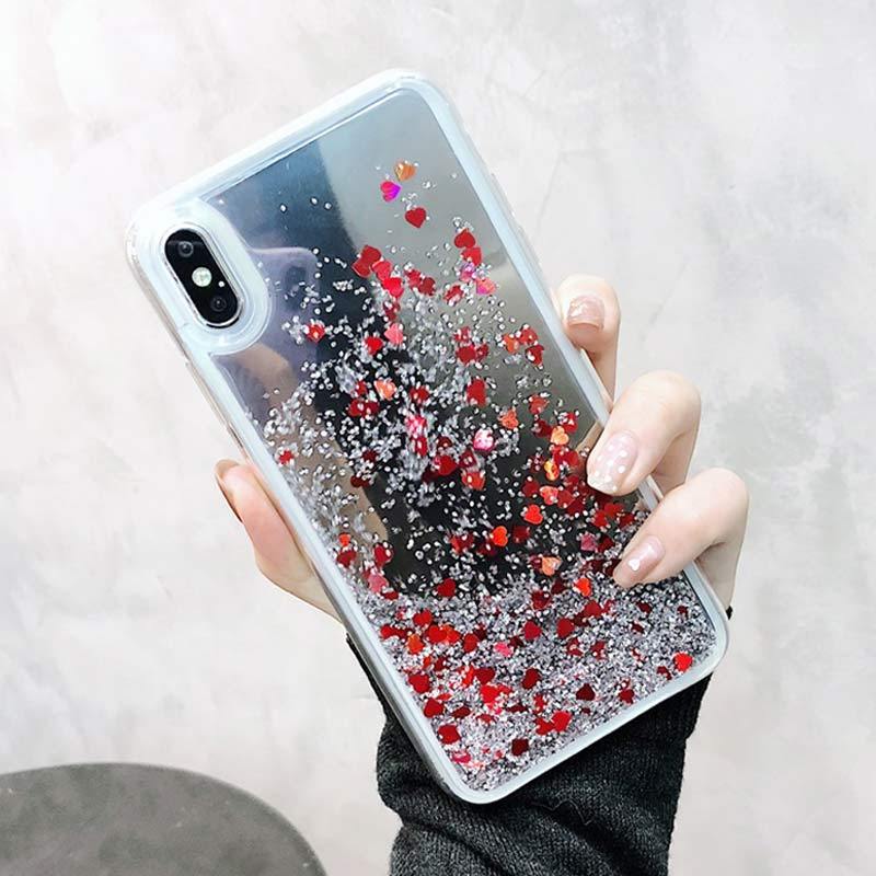 Jual Oem Luxury Liquid Quicksand Soft Tpu Shockproof Casing For Iphone Xs Online Maret 2021 Blibli
