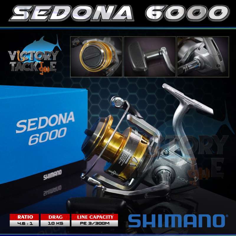 Jual Reel Pancing Shimano Sedona 6000 Fi Di Seller Victory Tackle
