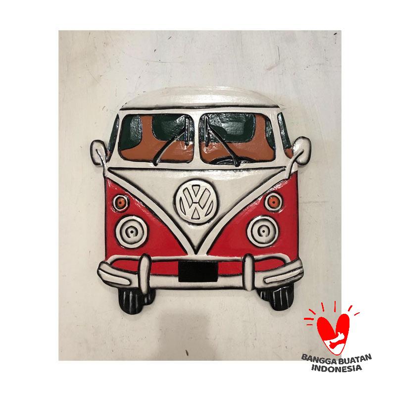 Jual Pre Order Cendana Permai Art Shop Wall Art Vw Combi Depan Hiasan Dinding 40 X 60 Cm Online Oktober 2020 Blibli Com