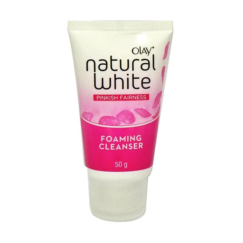 facial wash olay natural white