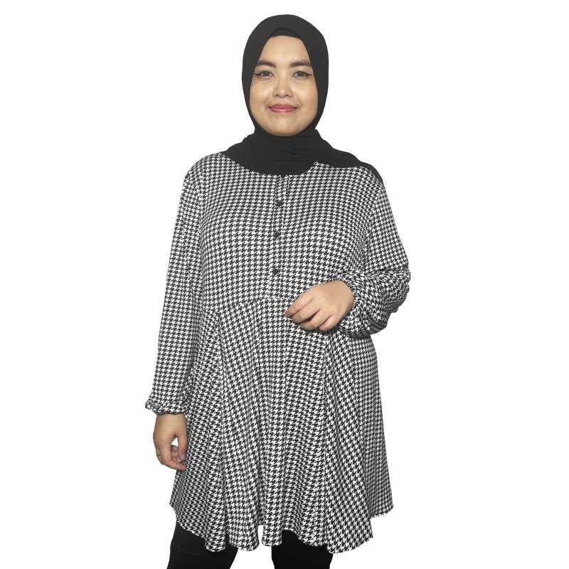 Dress putih big size discount
