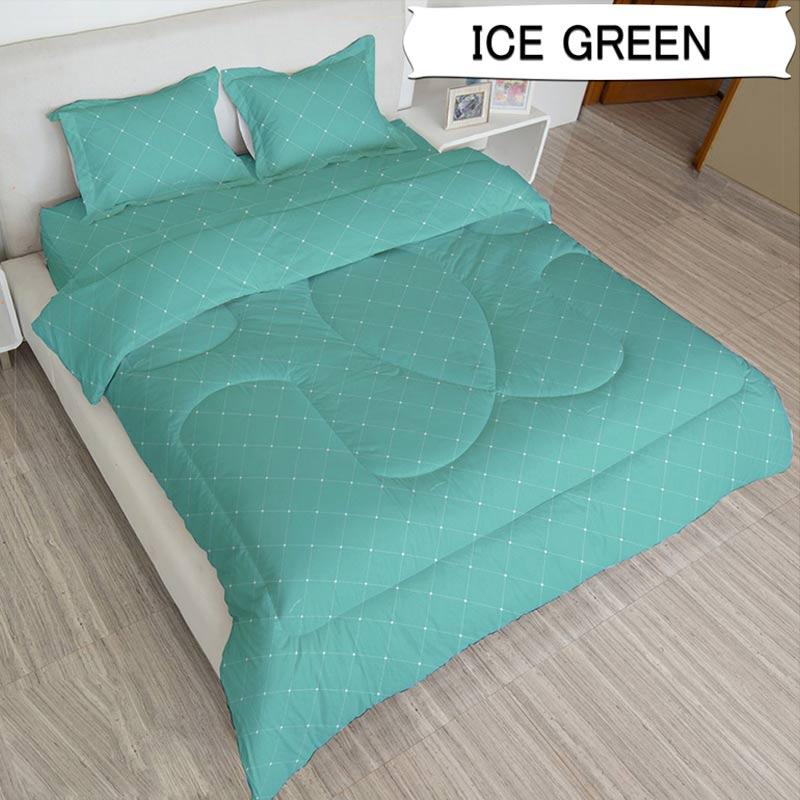 Jual Lady Rose Motif Ice Green Set Sprei Rumbai Dan Bedcover Online Maret 2021 Blibli