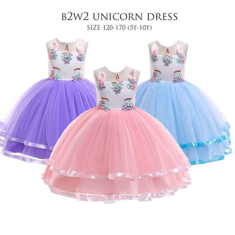 Promo Dress Unicorn Anak import baju 