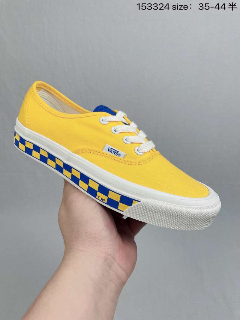 lemon yellow vans