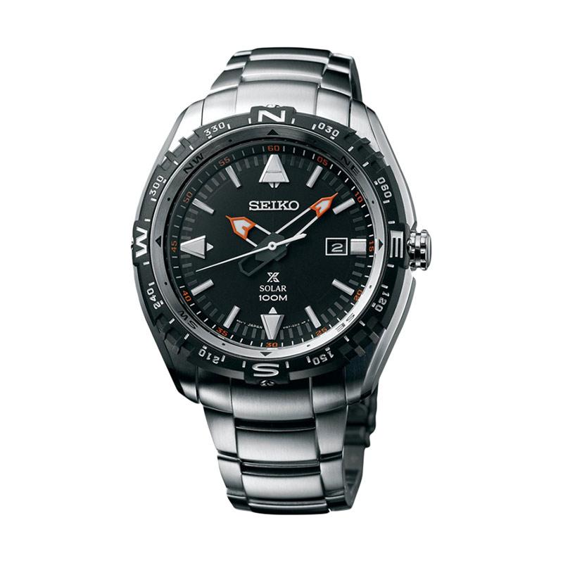 seiko black steel