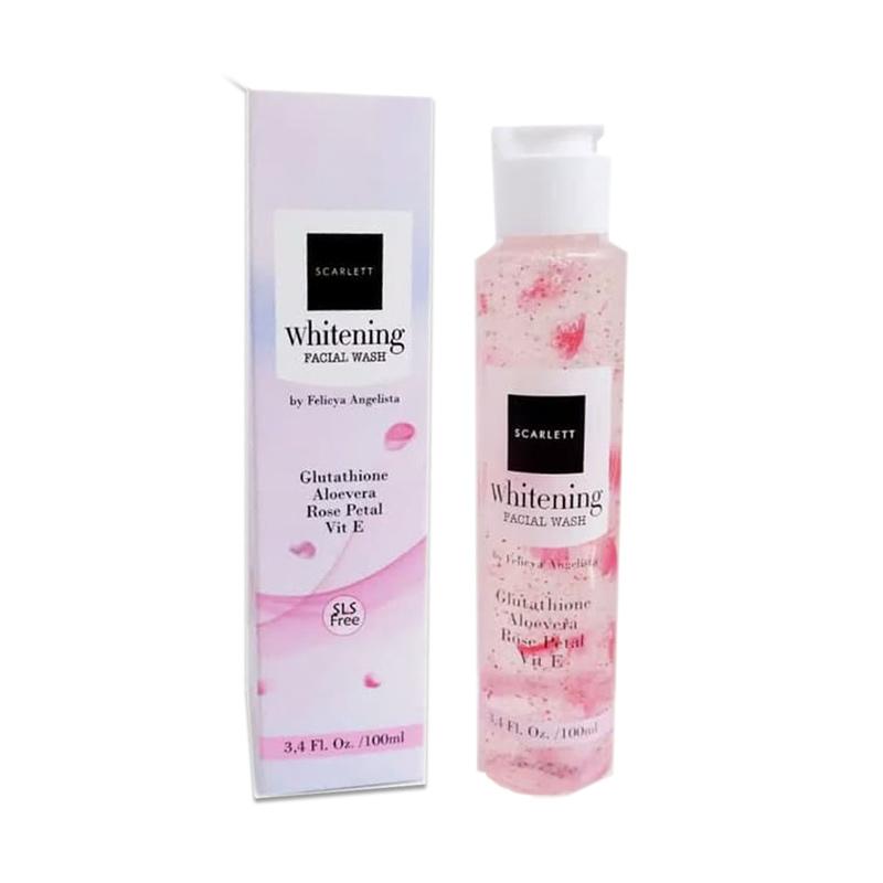 Jual SCARLETT Oily Scarlet Whitening Facial Wash di Seller RUMAH KOSMETIK - Kab. Tulungagung, Jawa Timur | Blibli