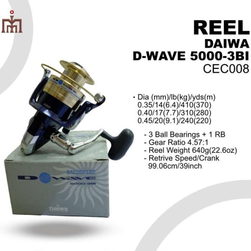 Jual Reel Daiwa D-wave 5000-3bi Di Seller Imm Fishing - Pisangan Baru, Kota  Jakarta Timur
