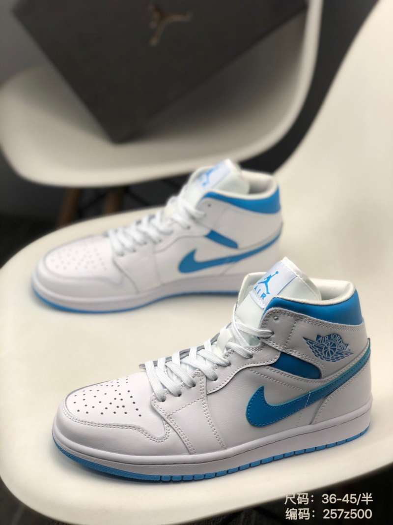 Jordan 1 Mid full leather panel aj1 mid 