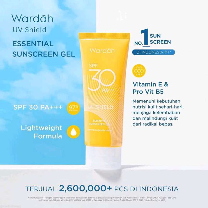Sunscreen wardah spf 30 sale