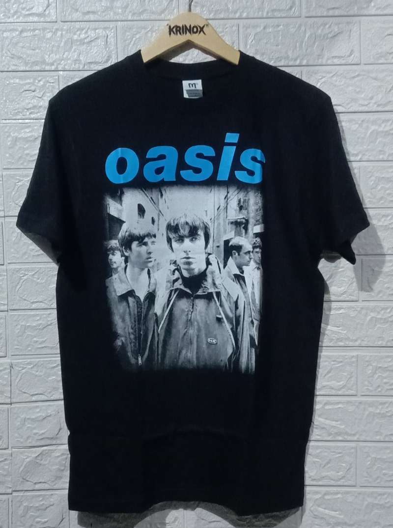 Jual Baju Kaos Band Oasis Built Up 