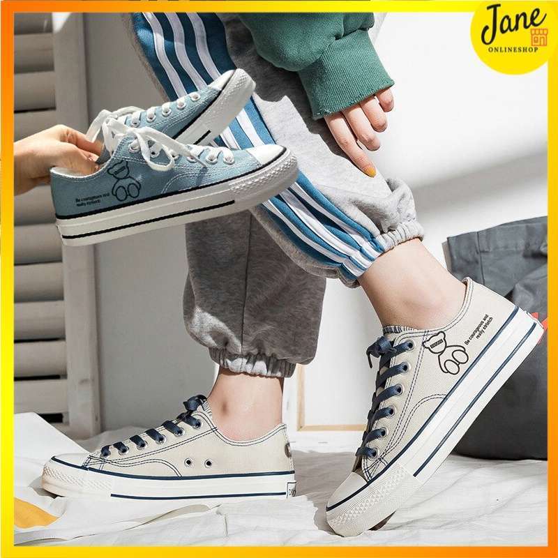 printed canvas shoes