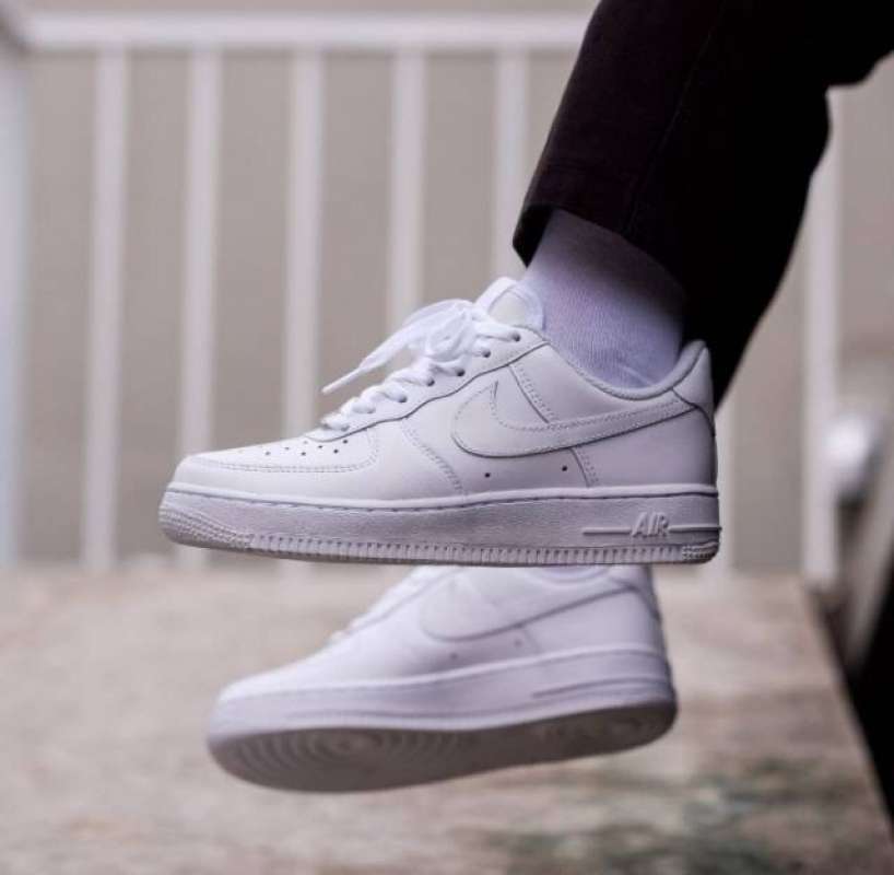 Promo NIKE AIR FORCE 1 FULL WHITE 
