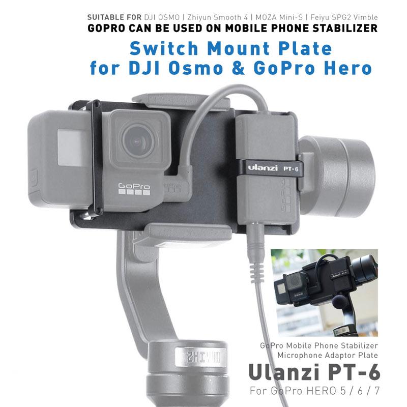 Jual Ulanzi Pt 6 Smartphone Gimbal Adapter Stabilizer Mic Adapter