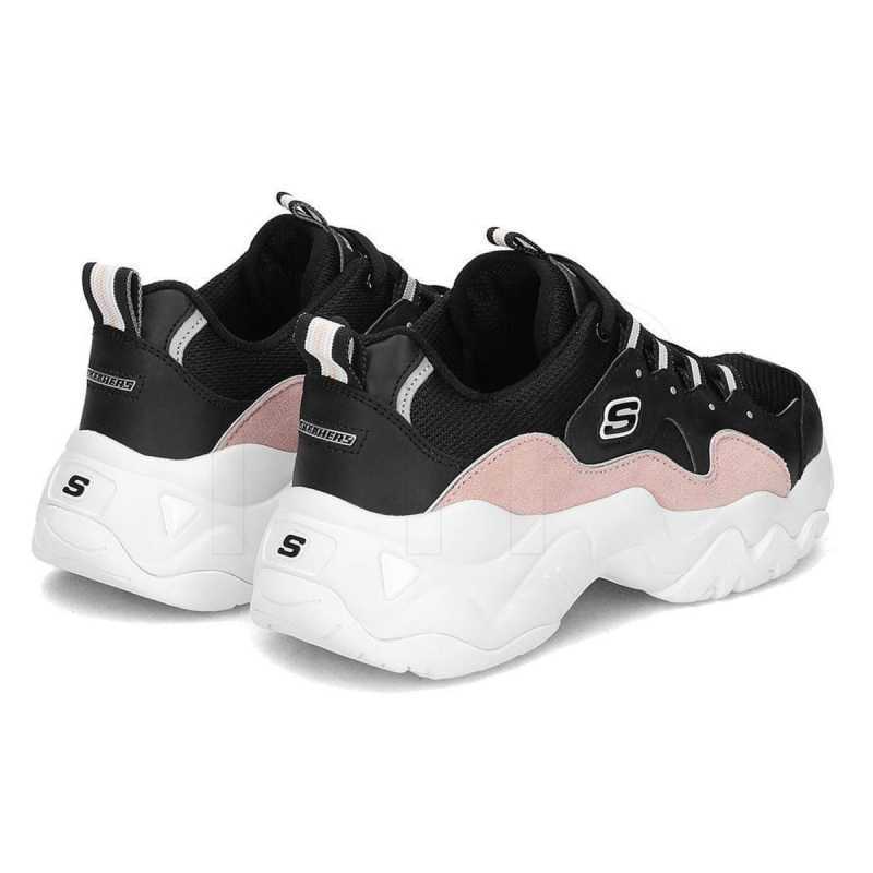 Jual ORI SEPATU PEREMPUAN SKECHERS D LITES 3 ZENWAY 12955 BKPK