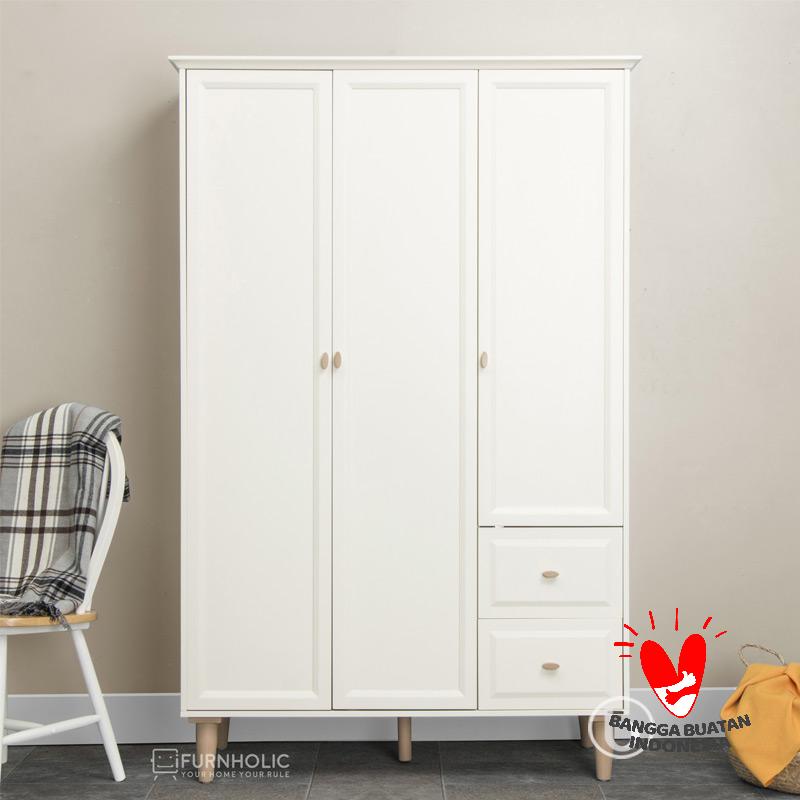 Hannah 3 best sale door wardrobe