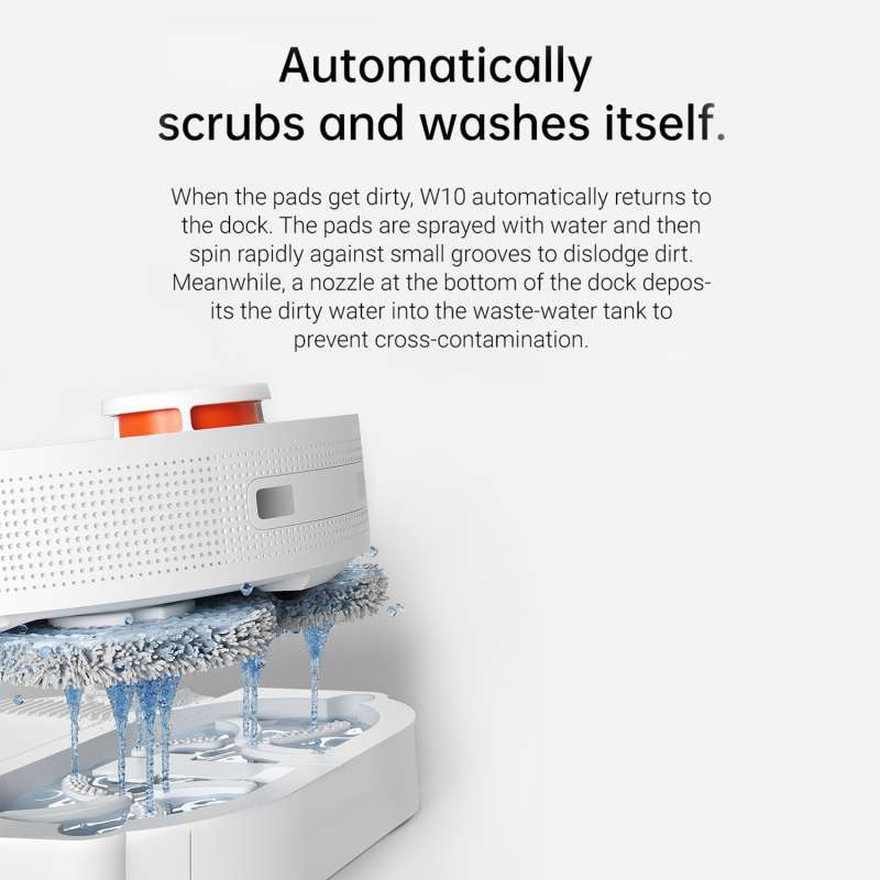 Self-Cleaning Robot Vacuum and Mop 4kPa 