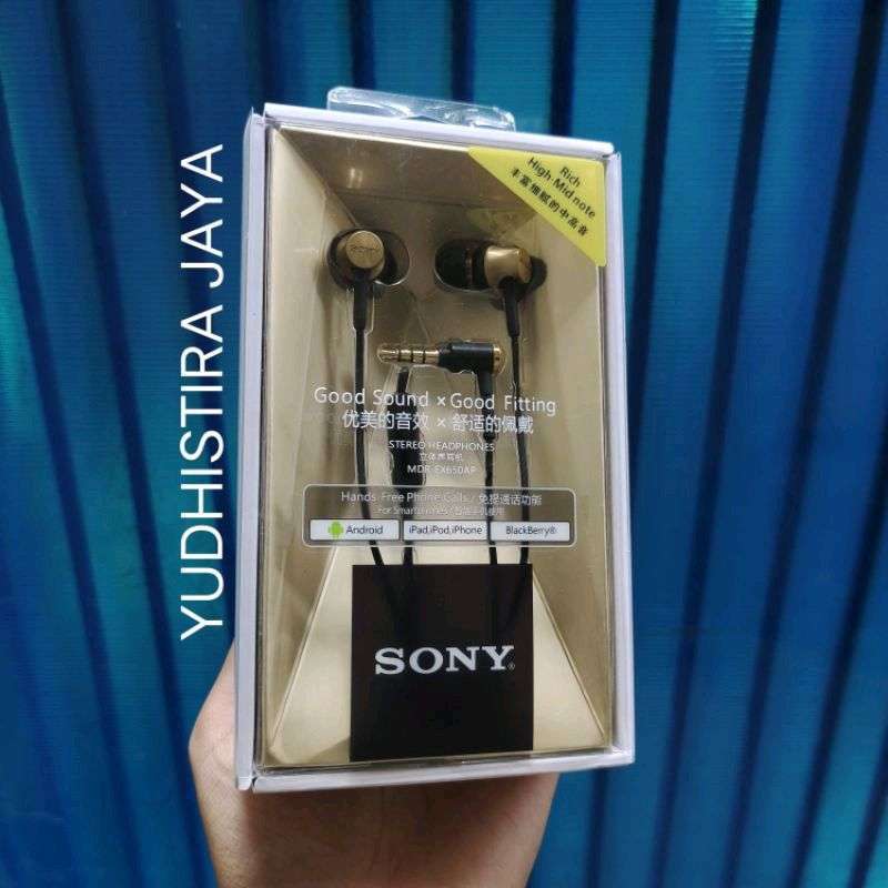 Promo Sony MDR EX650AP In Earphone Xtra Bass Original di Seller YUKA MALL -  Kota Jakarta Utara, DKI Jakarta | Blibli