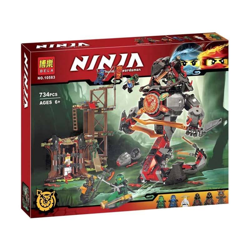 UK Stock Fast Delivery Building Block NINJA Dragon and Figure SET OF 8