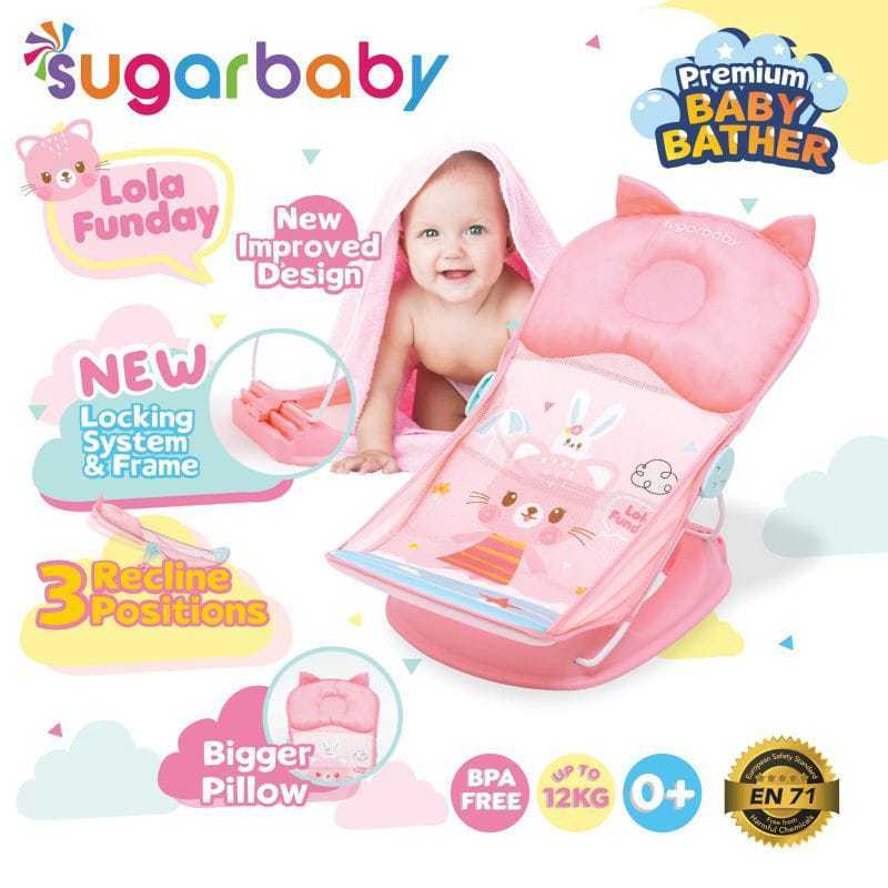 Sugar Baby Premium Baby Bather Classic Fun Series Tempat Mandi Bayi