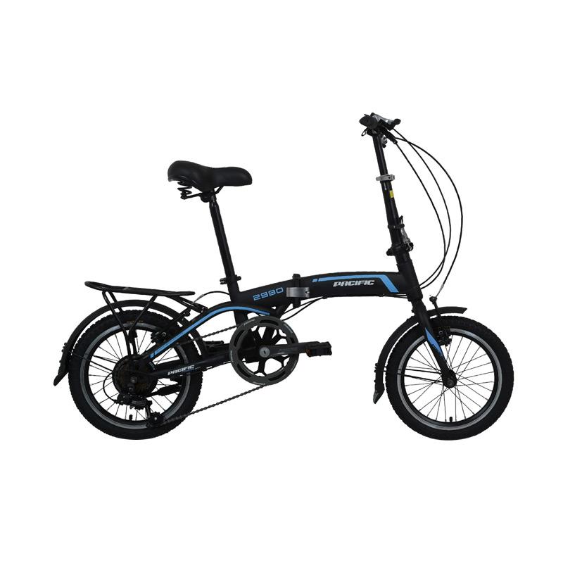 Jual Pacific 2990 Ht V Sepeda Lipat 16 Inch 7 Speed Grey Green Murah Agustus 2020 Blibli Com
